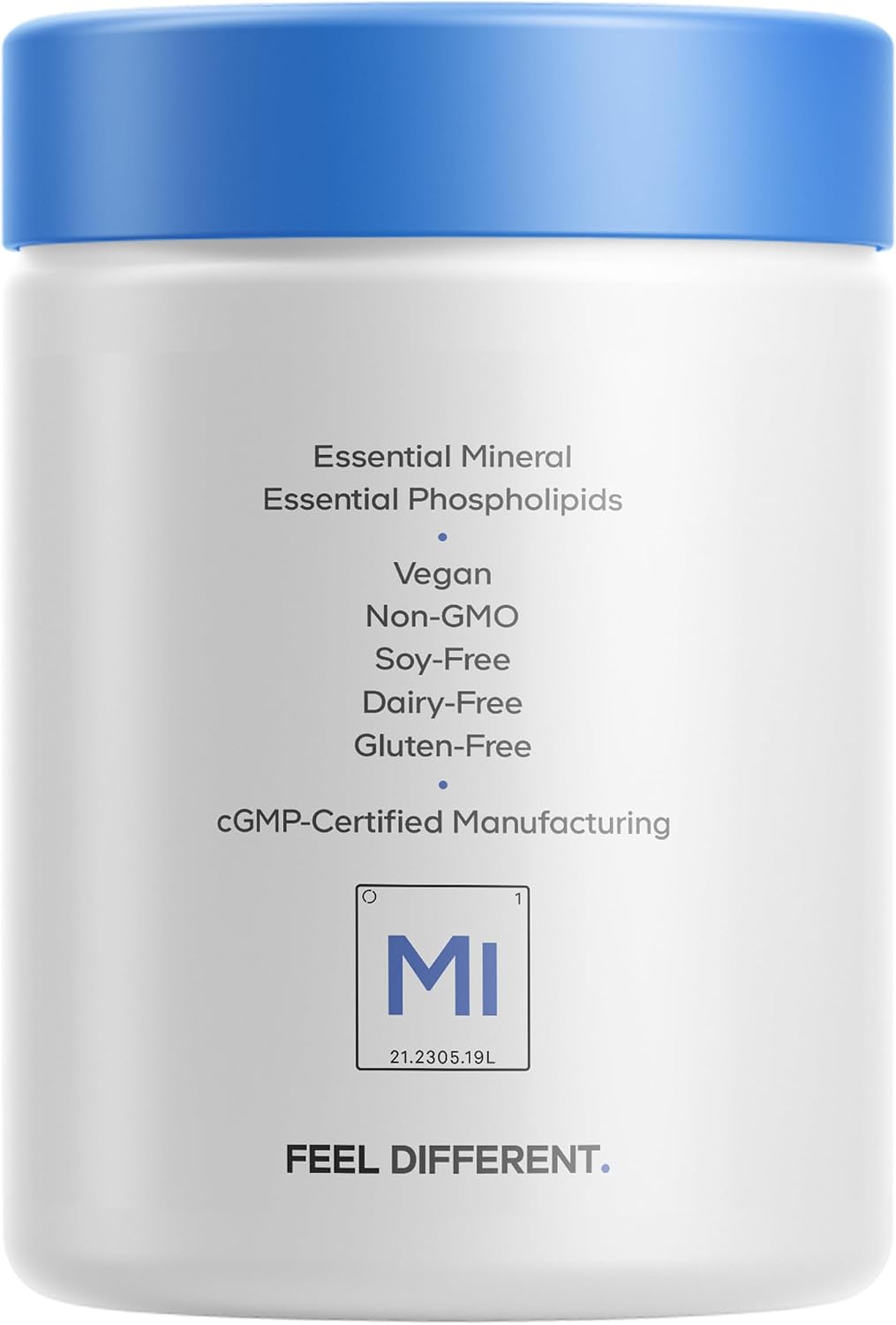 Codeage Liposomal Magnesium L-Threonate, Magtein, NSF, 90 Capsules | Magnesium L-threonate as patented Magtein, with liposomal delivery from sunflower phospholipids. Vegan, non-GMO.