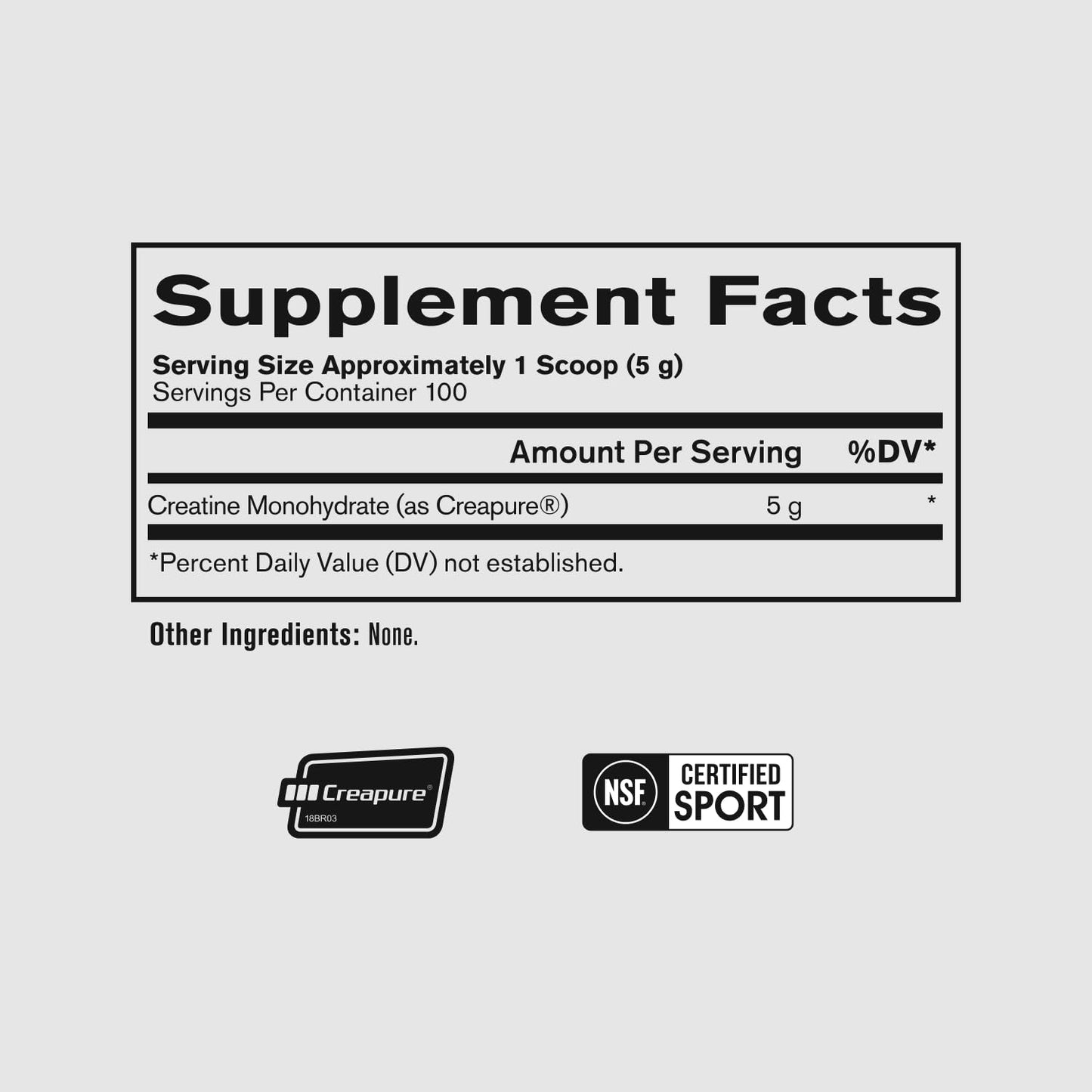 BARE PERFORMANCE NUTRITION, BPN Pure Creatine Monohydrate Powder by Creapure, 5g of Creatine per Serving, Supports Muscle Growth, Unflavored Creatine Powder, 60 Servings | 5g of Creatine per Serving, Supports Muscle Growth for Increased Strength, Power an