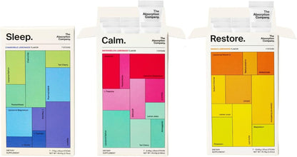Calm Drink Mix - Supports Cortisol Regulation - Watermelon Lemonade & Electrolyte Powder Packets - Workout Recovery - Mango Lemonade & Sleep Aid Powder - Improve Sleep - Chamomile Lemonade (7 Sticks)