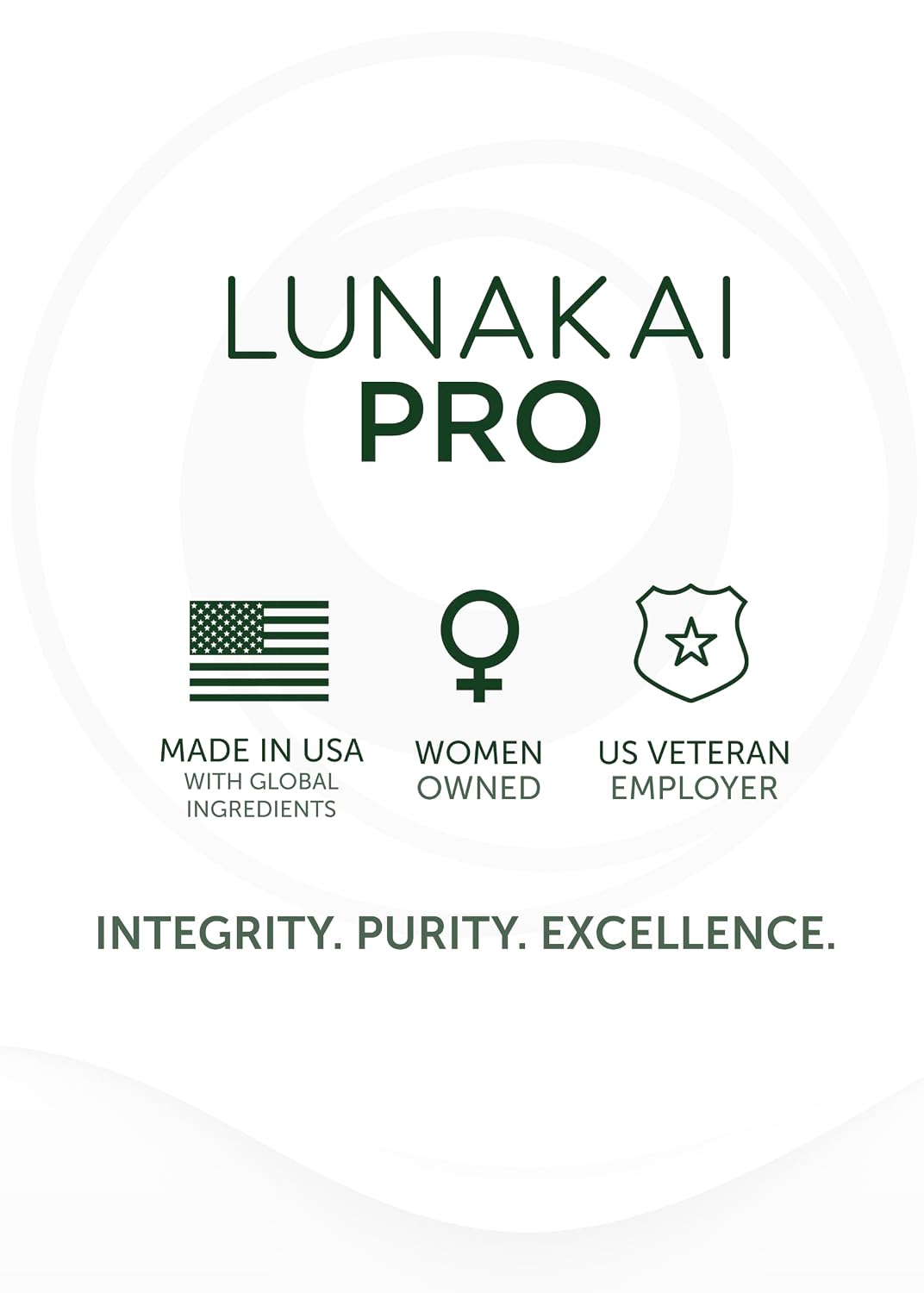 Lunakai USA Made Hair Vitamins for Men - 19 Nutrient with Marine Collagen, Saw Palmetto & Keratin - Daily Hair Loss & Regrowth Support - 90 Capsules