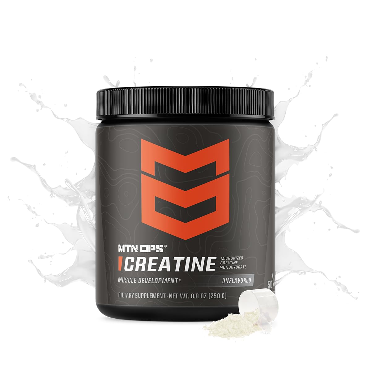 MTN OPS Creatine Gummies, 5g Creatine Monohydrate, Blue Razz, 100 Ct