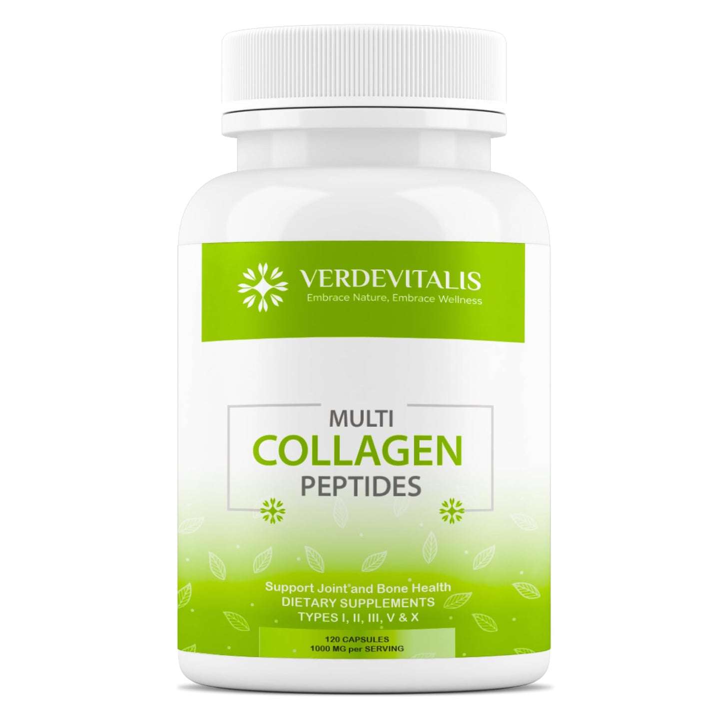 Fish Collagen Peptides Capsules – 100 Capsules | Fish Collagen Peptides | Supports Hair, Skin, Nails, Joints & Bones | Gluten-Free, Non-GMO | Made in USA
