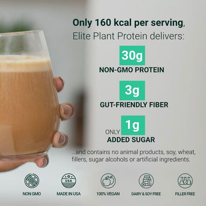 FYTA Vegan Protein Powder - Plant Based Protein Powder with Better Taste & Texture Than