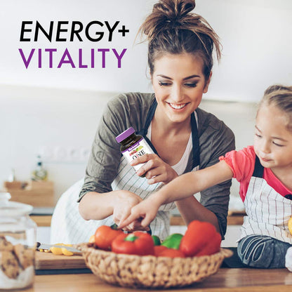 BlueBonnet Nutrition Ladies One Vegetable Capsule, Whole Food Multiple, K2, Organic Vegetable, Energy, Vitality, Non-GMO, Gluten Free, Soy Free, Milk Free, Kosher, 60 Vegetable Capsule, 2 Month Supply