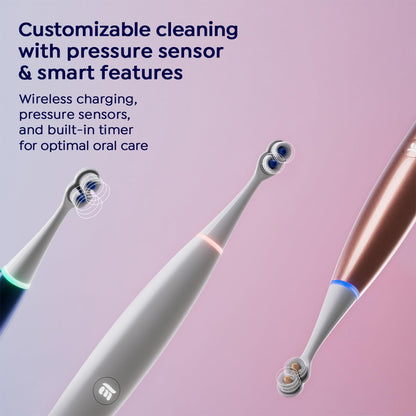 SuperMouth ULTIM8 Ortho System, Electric Toothbrush + UV Hub, Rose Gold