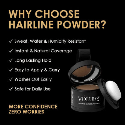 Hairline Powder - Root Touch Up & Cover Up Powder, Light Blonde