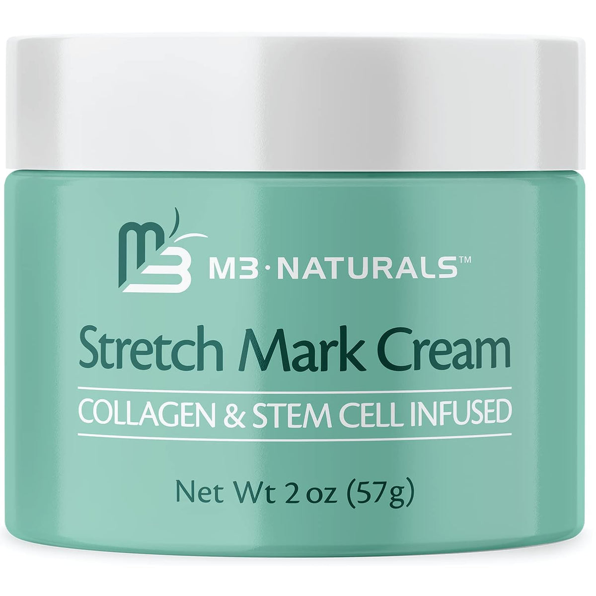Stretch Mark Cream Infused with Collagen & Stem Cell Maternity Skincare Oil Removes Stretch Mark Prevention & Scar Remover Lotion Green Tea Extract & Raspberry Ketones by M3