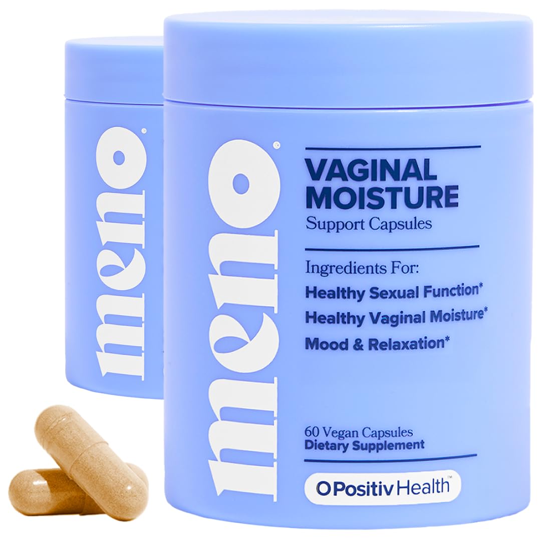 MENO Vaginal Moisture – Hormone-Free Capsules with Maca Root– 30-Day Supply