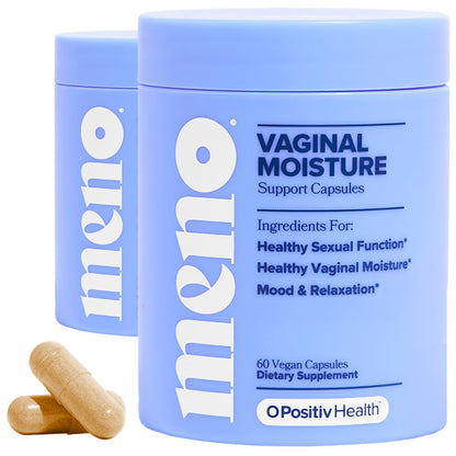 MENO Vaginal Moisture – Hormone-Free Capsules with Maca Root– 30-Day Supply