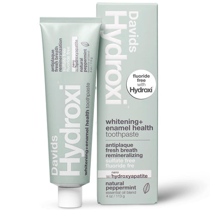 Davids Nano Hydroxyapatite Toothpaste Sensitive + Whitening Peppermint 4oz