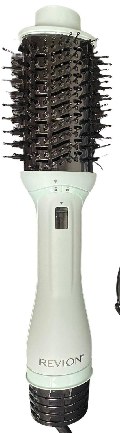 REVLON One Step Volumizer Plus Hair Dryer and Hot Air Brush | Dry Style (Ice Blue)