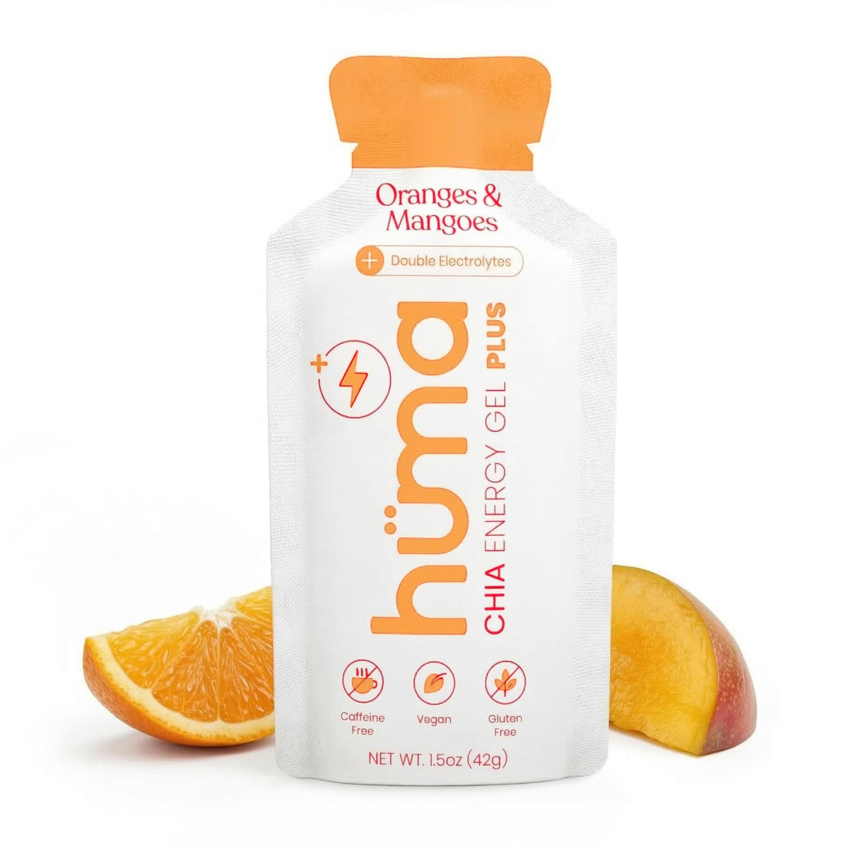 Huma Plus - Chia Energy Gel, Variety, 12 Gels