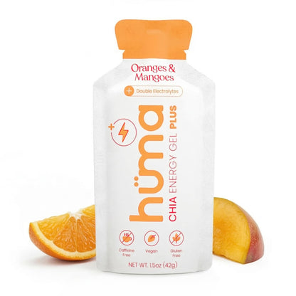Huma Plus - Chia Energy Gel, Variety, 12 Gels
