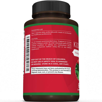 Premium Kidney Cleanse Supplement – Powerful Kidney Support Formula with Cranberry