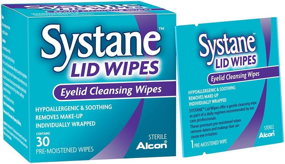 Systane Lid Wipes Eyelid Cleansing Wipes 30 Each (Pack of 4)