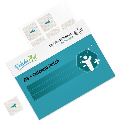 PatchAid D3/Calcium Plus Topical Patch 30-Day Supply