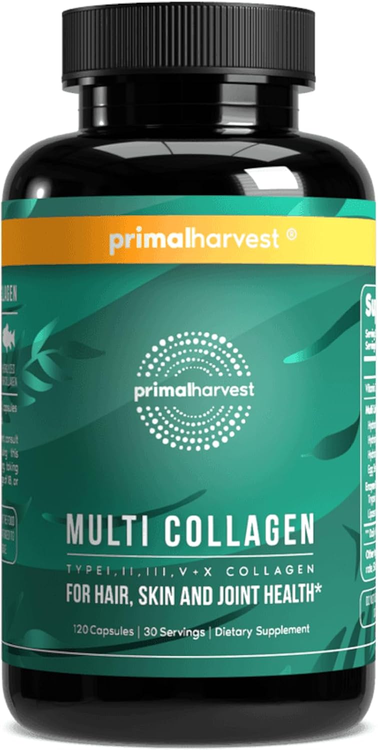 Primal Harvest Multi Collagen - Daily Supplement, Dairy & Gluten Free
