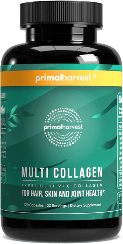 Primal Harvest Multi Collagen - Daily Supplement, Dairy & Gluten Free