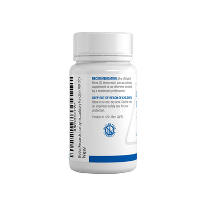 Biotics Research Intenzyme Forte™ Proteolytic Pancreatic Enzymes, Pancreatin, Bromelain, Papain, Lipase, Amylase–Supplement Supports Healthy Protein Digestion–Immune & Circulatory Function 100 Tablets