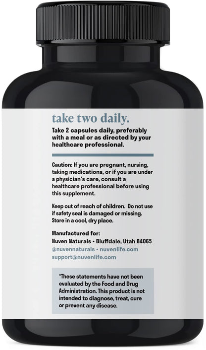 Nuven Naturals All-in-One Gut Health w/Probiotics, Prebiotics, Digestion-Supporting