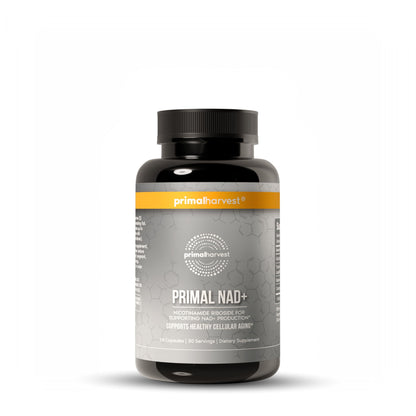 Primal Harvest NAD+ - Daily Vegan Supplement, Gluten & Dairy Free