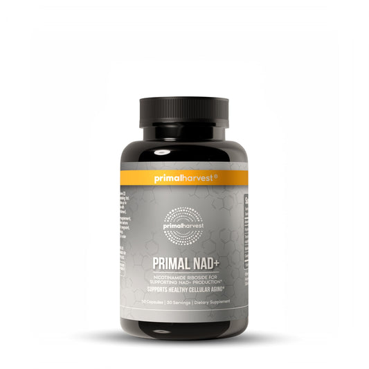 Primal Harvest NAD+ - Daily Vegan Supplement, Gluten & Dairy Free