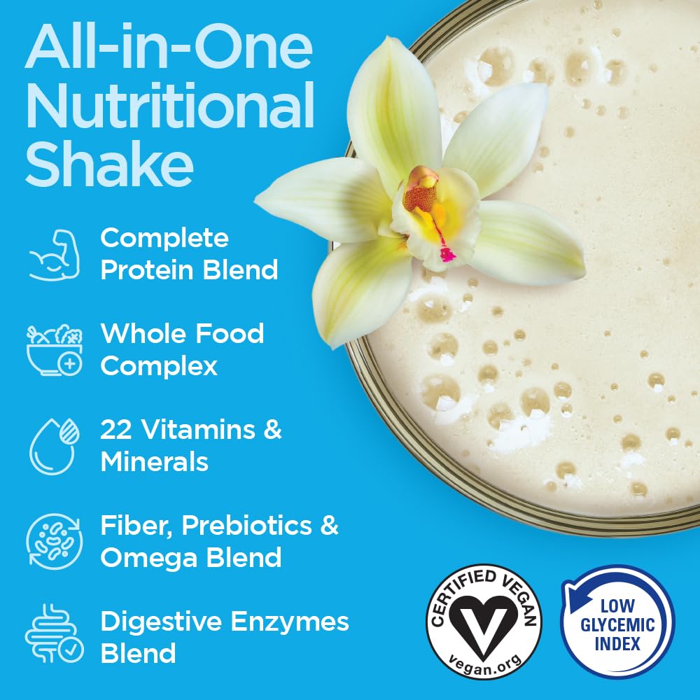 Vegansmart Naturade Plant Based Vegan Protein Powder - All-in-One Nutritional Shake