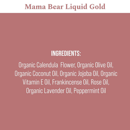 SPRIGS Liquid Gold Nipple Oil, 10ml | Breastfeeding Essentials for Moms | Soothing Organic Calendula, Rose & Lavender Essential Oils Care for Sore Nipples | Mess-Free Roller | Fully Dry Before Nursing
