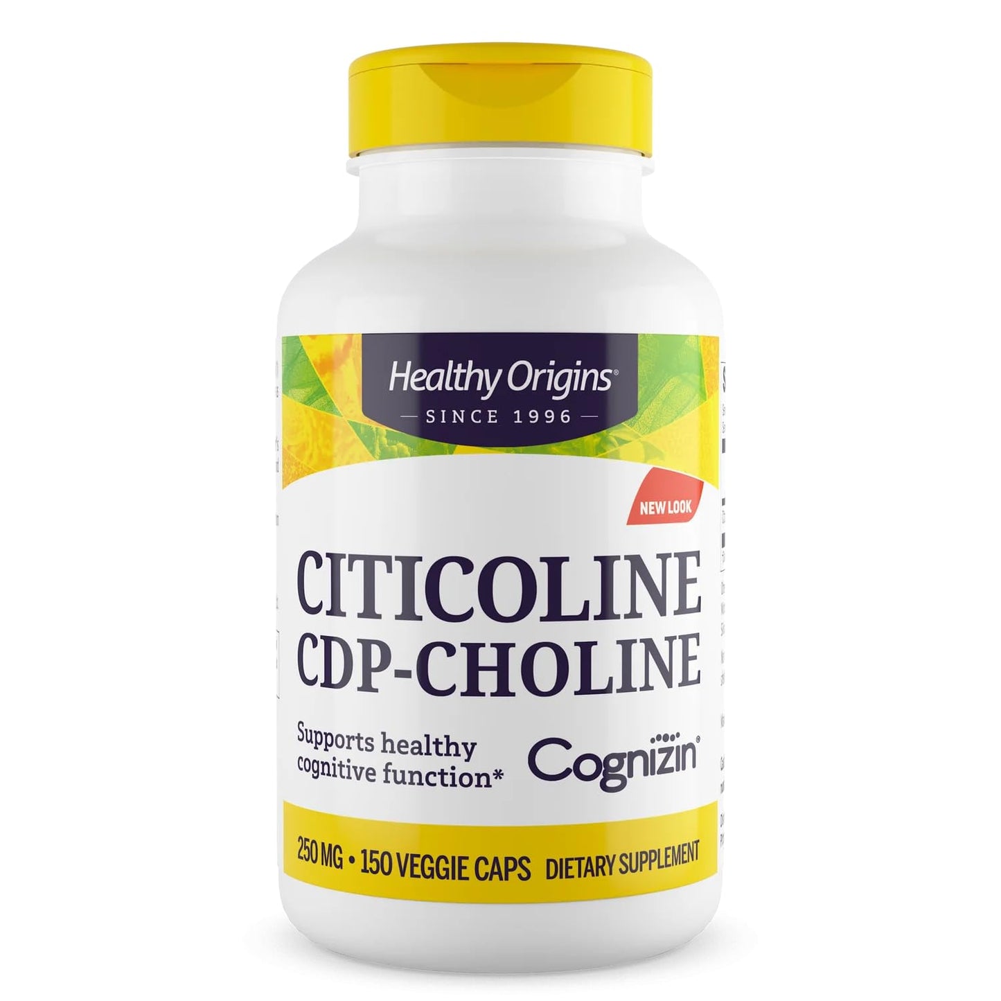 Healthy Origins Cognizin Citicoline 250 mg, 60 Veggie Caps