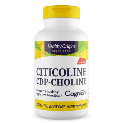 Healthy Origins Cognizin Citicoline 250 mg, 60 Veggie Caps