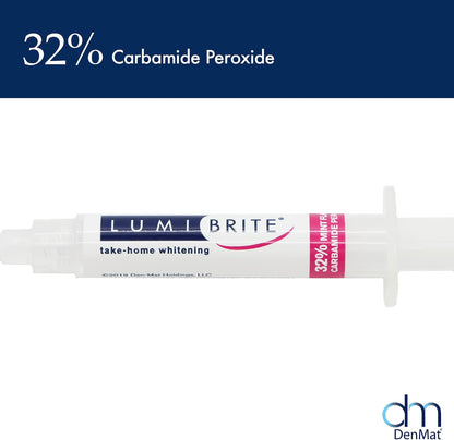 2 Syringes LumiBrite 32% Refill Kit Take Home Whitening Gel Dental