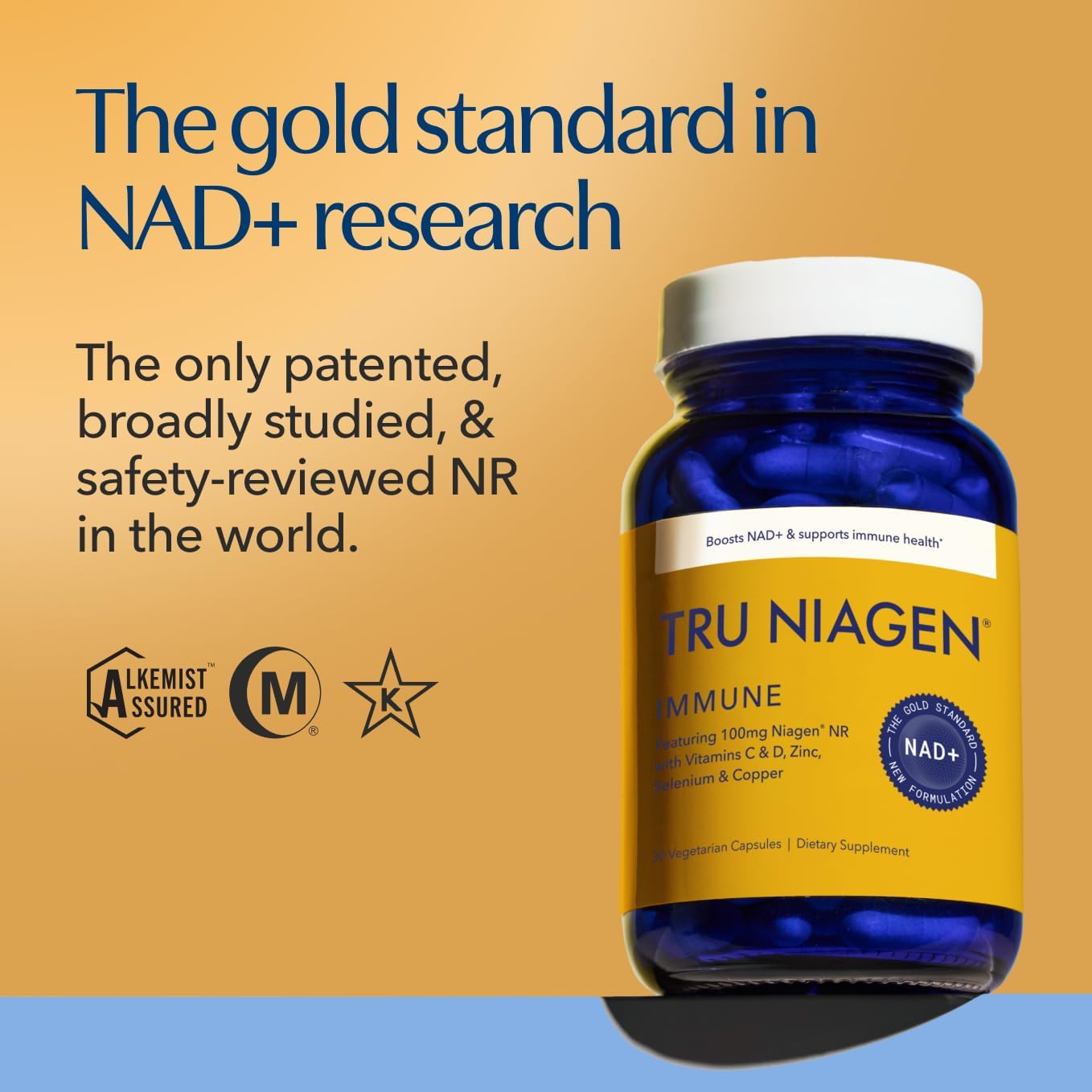 TRU NIAGEN Whole-Body Benefits Bundle | 300mg NAD + Beauty for Skin, Hair & Nails + Immune Defense
