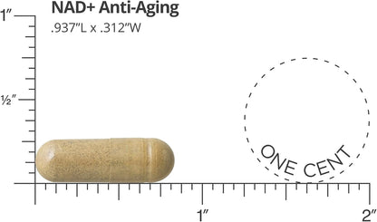 DOCTORS' PREFERRED NAD+ Anti-Aging Supplement with Resveratrol | 60 Capsules