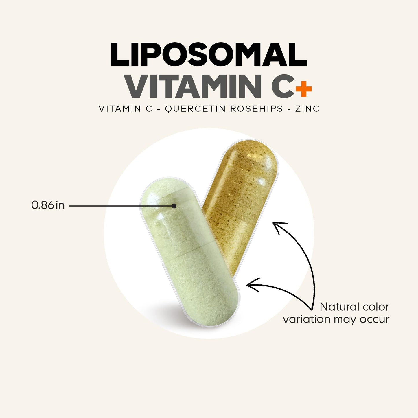 Codeage Liposomal Vitamin C 1500mg with Zinc, Elderberry, Citrus Bioflavonoids Grapefruit, Lemon, Orange Powder, Quercetin & Rose Hips Fruit – Vegan Supplement - Non-GMO, Vegan Pills, 180 Capsules