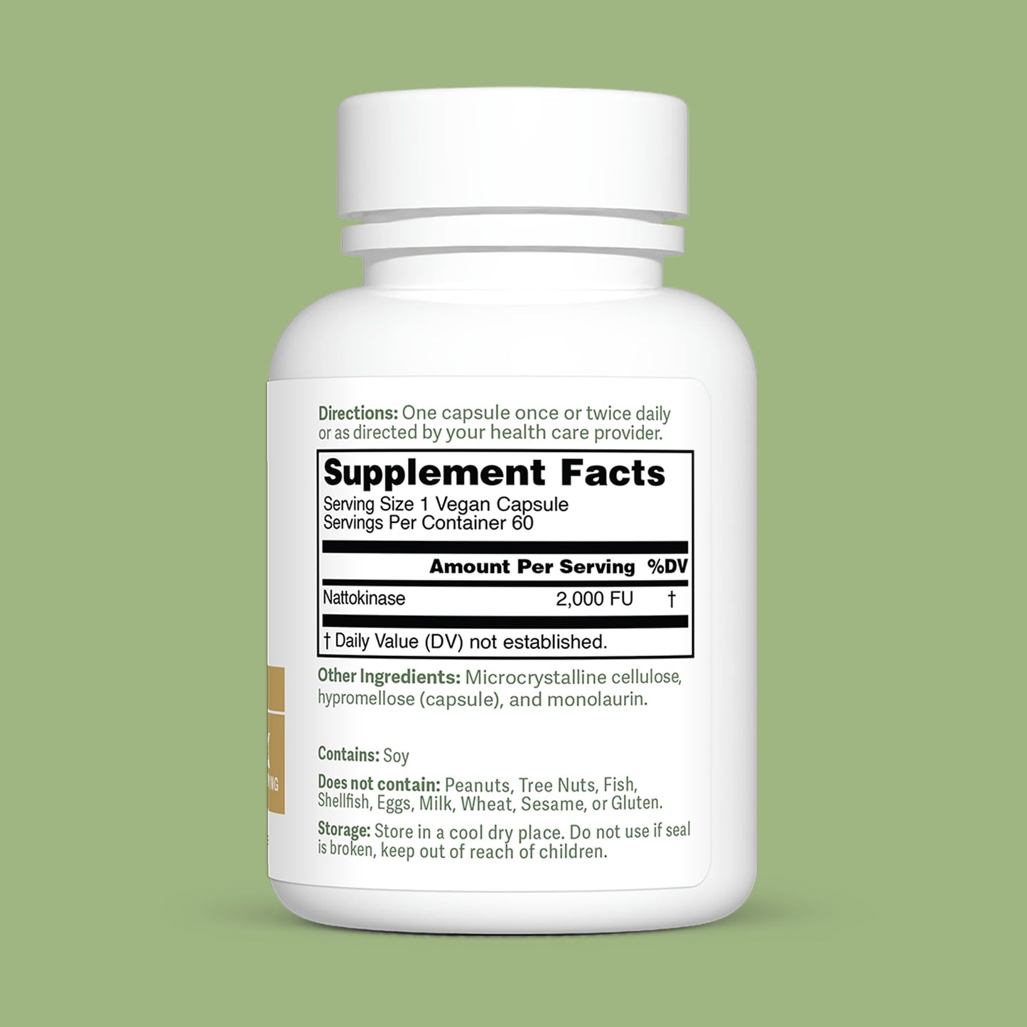 Dr. Murray's Ultra Clean Nattokinase - Supports Healthy Blood Circulation & Fibrinolytic Activity | Vegan Delayed Release Capsules | Non-GMO, Gluten Free | 30 Count