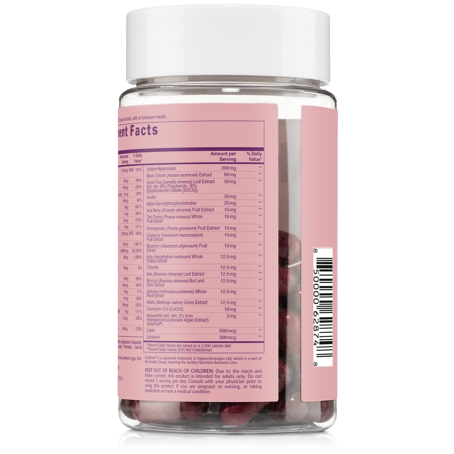 NAKED Men’s Multi – Daily Multivitamin for Men – A, C, E, Selenium, Zinc, Fruit and Super Green Extracts and More to Boost Immune Support – Gluten-Free and Vegetarian Daily Vitamins – 60 Capsules