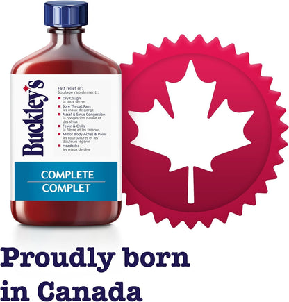 Buckley's Original complete syrup; 150 ml Size