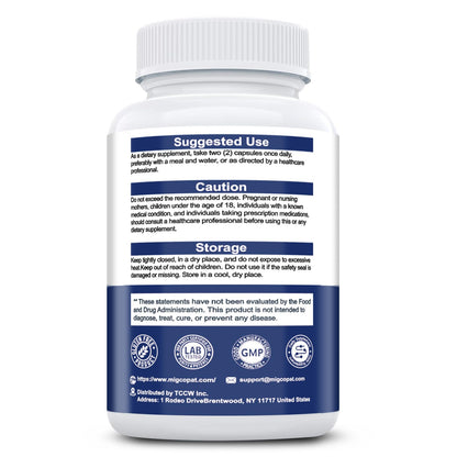 Brain Supplements for Memory and Focus | Nootropic with Bacopa Monnieri, Lion's Mane, Alpha GPC, Ginkgo Biloba | Mental Clarity & Cognitive Support | Vitamin B6 & B12 Neuro Health - Non-GMO, 120 Caps