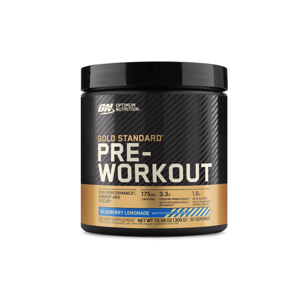 Optimum Nutrition Gold Standard 100% Whey Protein Powder & Gold Standard Pre-Workout