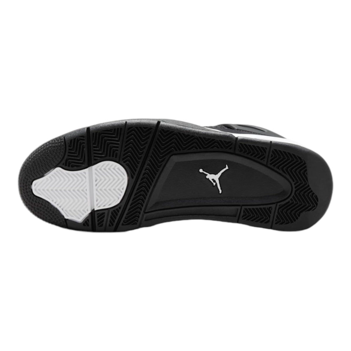 Nike Air Jordan Mens Air 4 Retro Black/White-Black FQ8138-001 Size 13