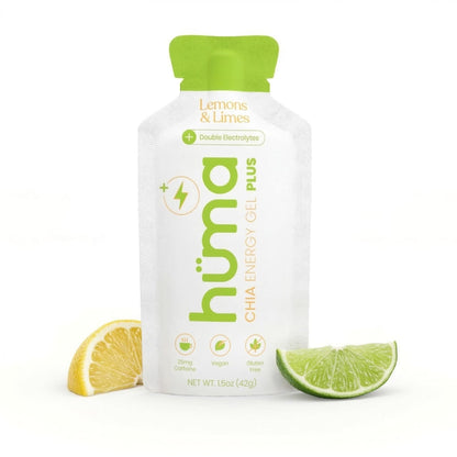 Huma Plus - Chia Energy Gel, Variety, 12 Gels