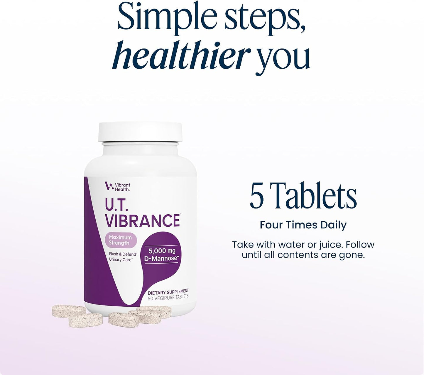Vibrant Health UT Vibrance, 50 CT