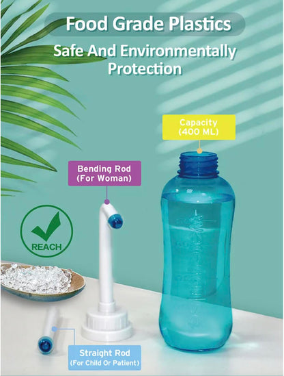 Peri Bottle , Squeeze-Free Portable Bidet for Postpartum Essentials, Peri Bottles for Feminine Hygiene