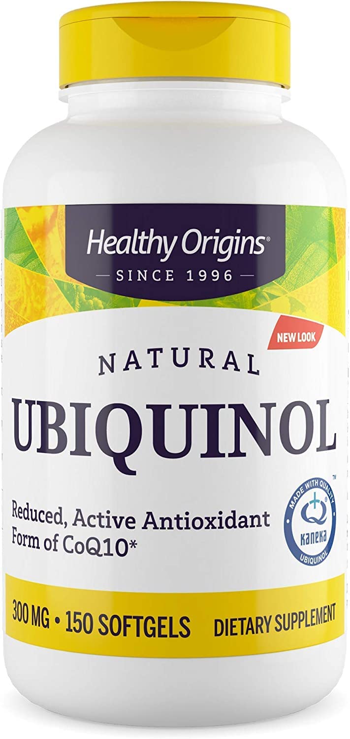 Healthy Origins Ubiquinol (Active Form of CoQ10), 300 mg - Activated Form of CoQ10 