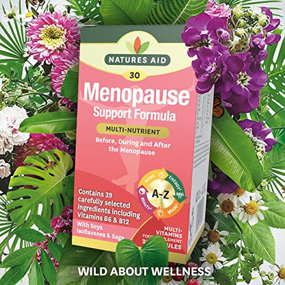 Natures Aid Menopause Support Formula 30caps