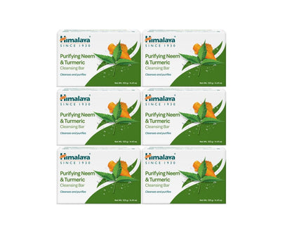 Himalaya Nourishing Cream & Honey Cleansing Bar Soap, 4.41 oz, 6 Pack