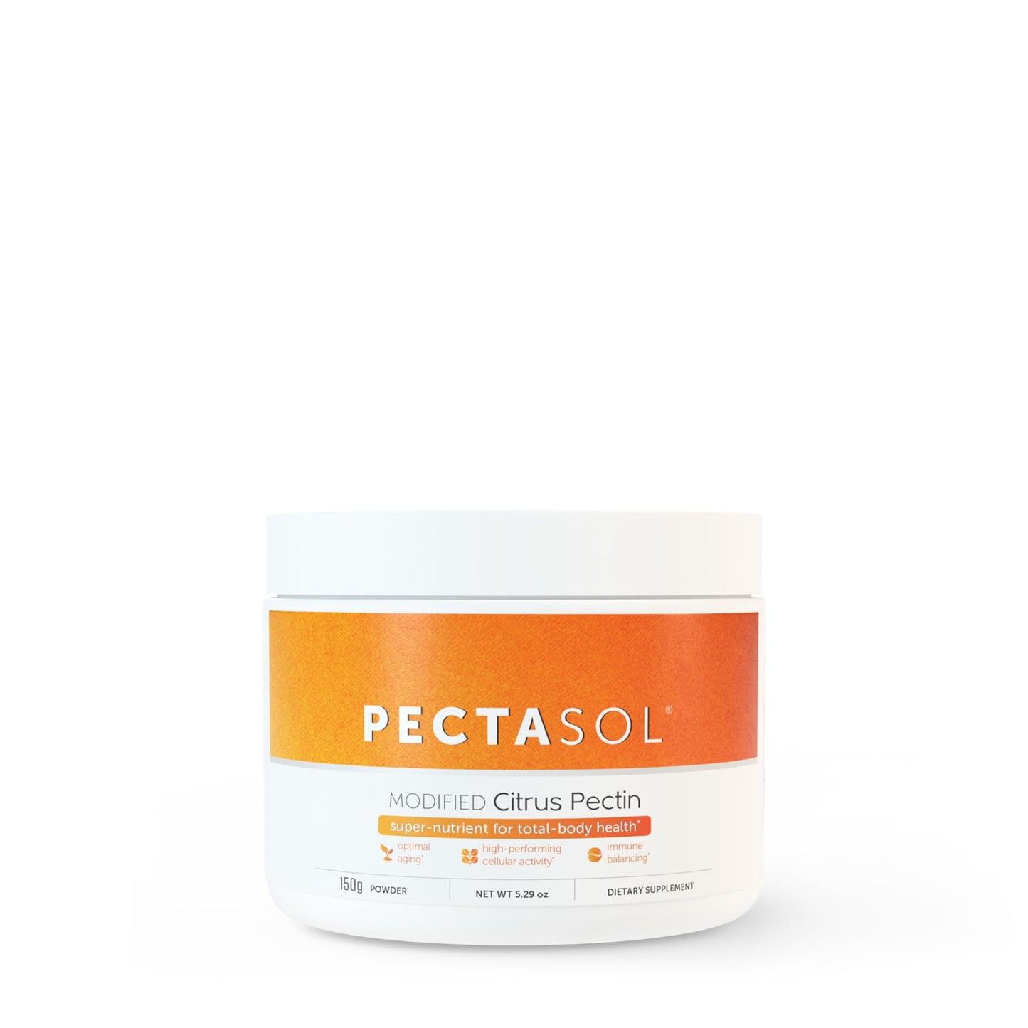 EcoNugenics PectaSol Modified Citrus Pectin – 184g Berry Powder – Total-Body Health Supplement to Support Immune System, Inflammation Response & Healthy Aging + Maintain Healthy Galectin-3 Levels
