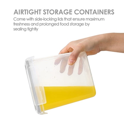 Vtopmart Airtight Food Storage Containers with Lids, 24 pcs Plastic Kitchen and Pantry