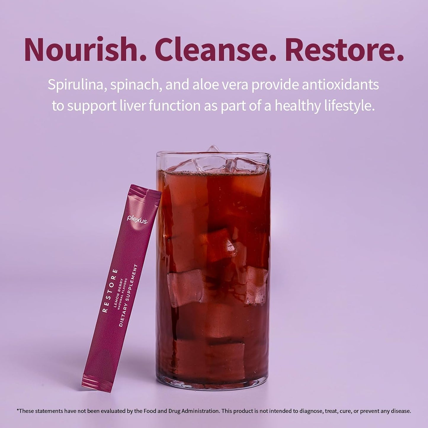 Plexus Restore™ | Includes antioxidants and adaptogenic herbs — formulated for daily wellness and digestive balance