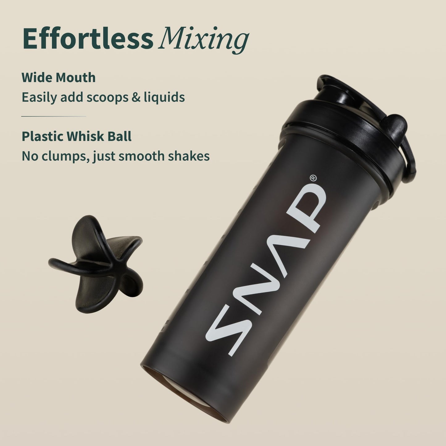 Snap Supplements Shaker Bottle 400ml